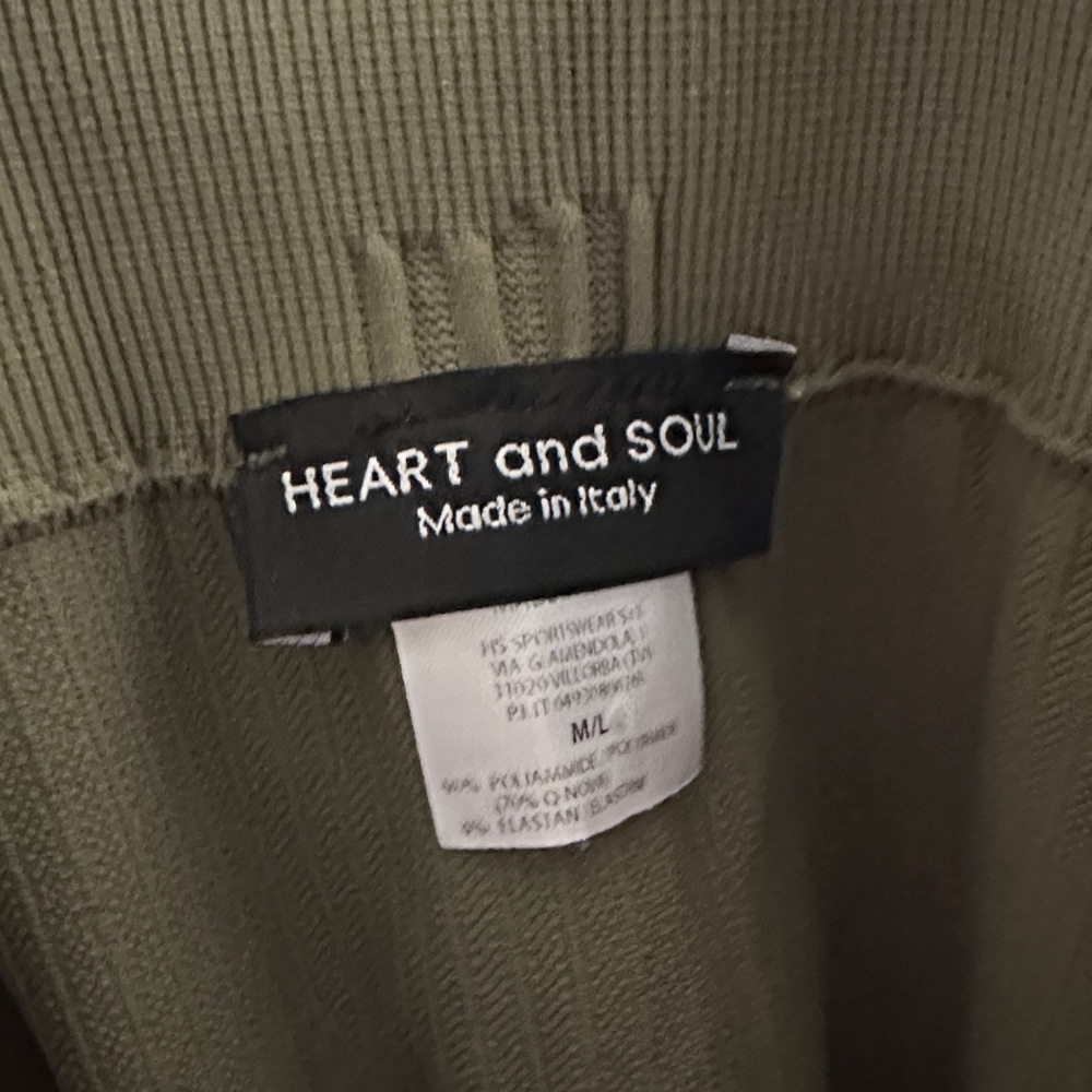 Heart Soul Olive Leggings